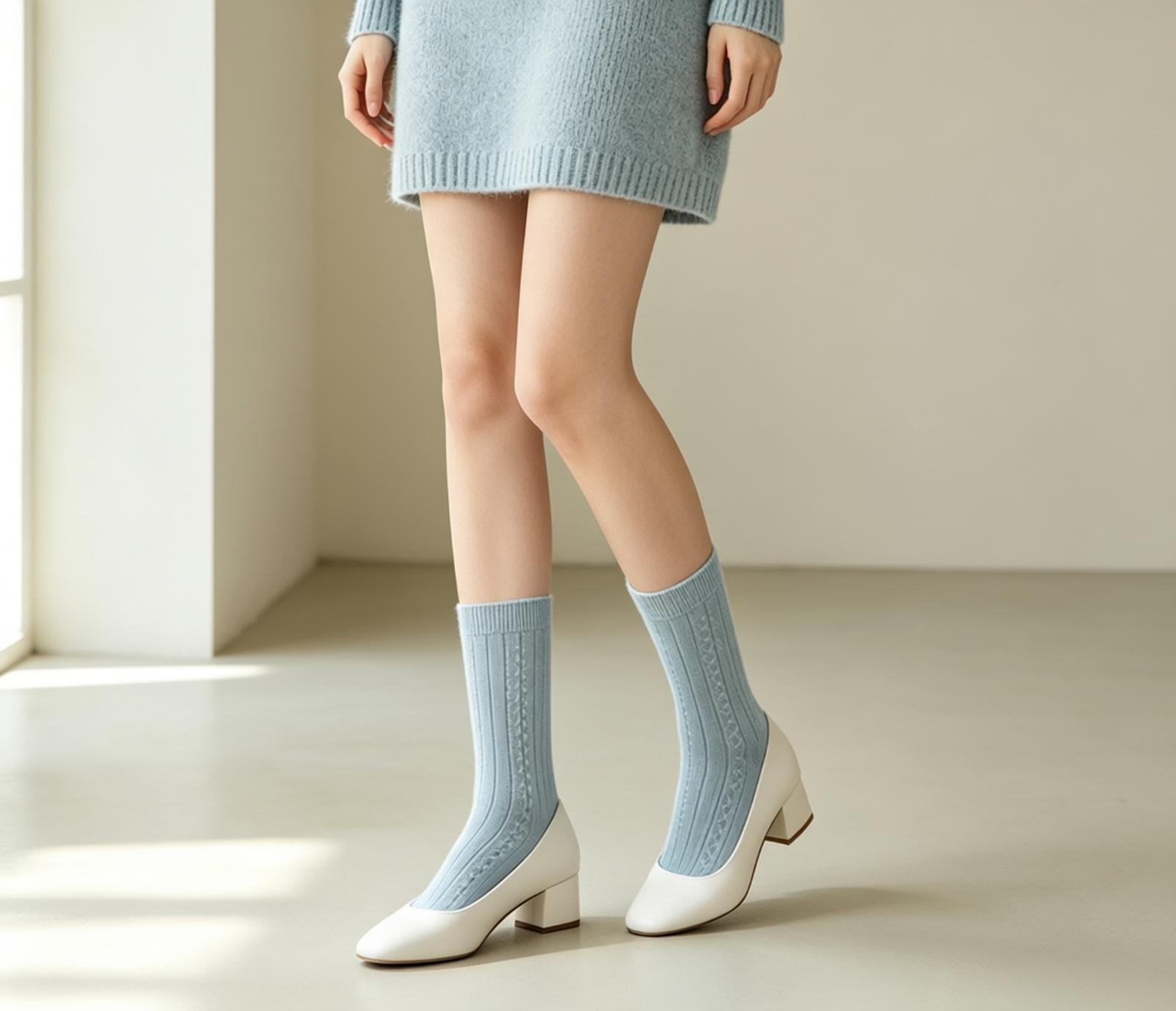 custom bamboo dress socks