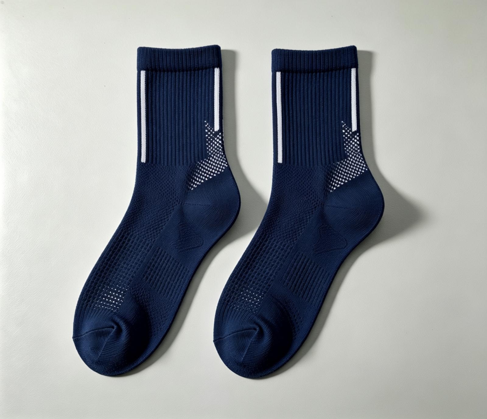 custom crew sports cotton socks