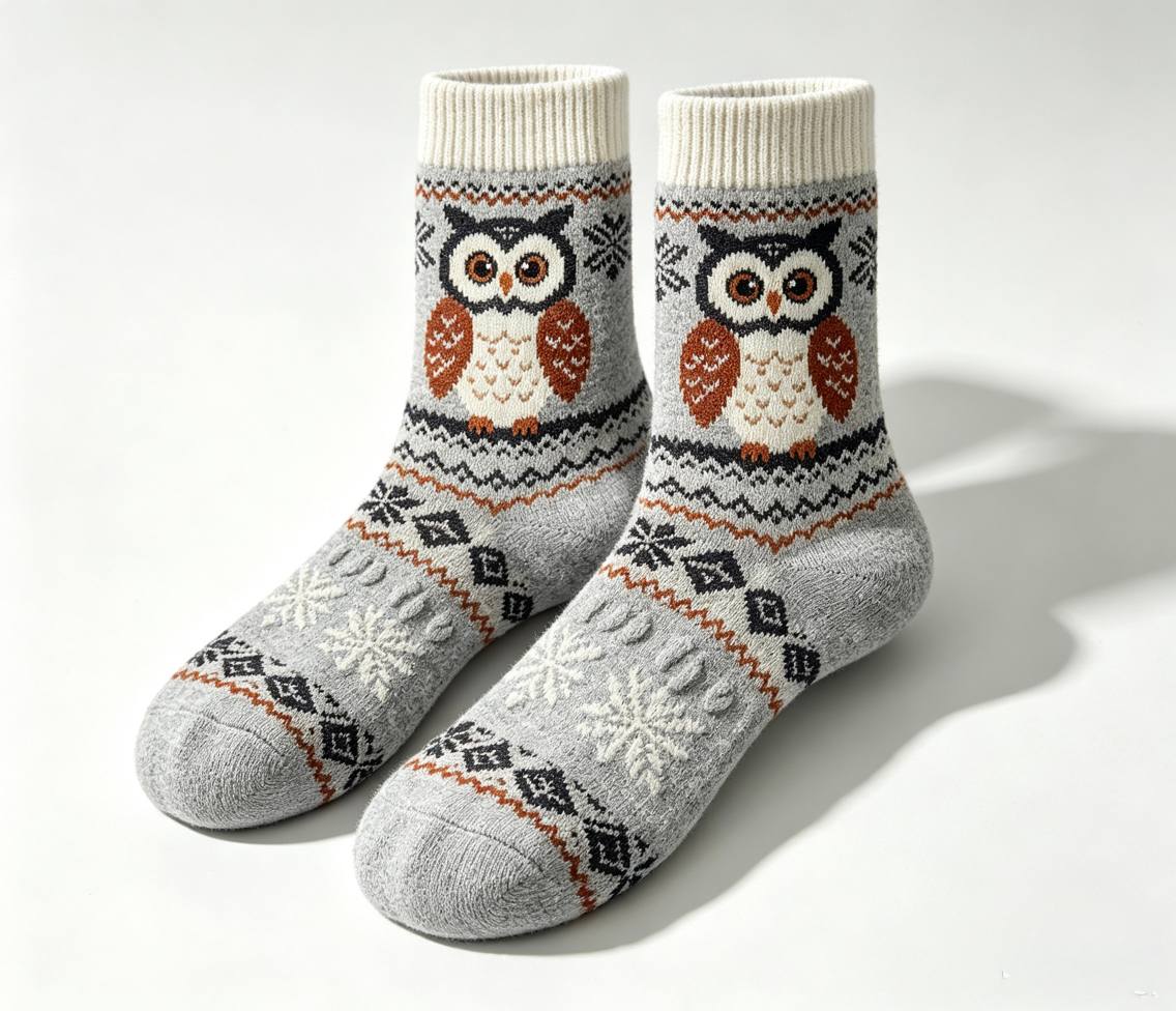 Custom Jacquard socks