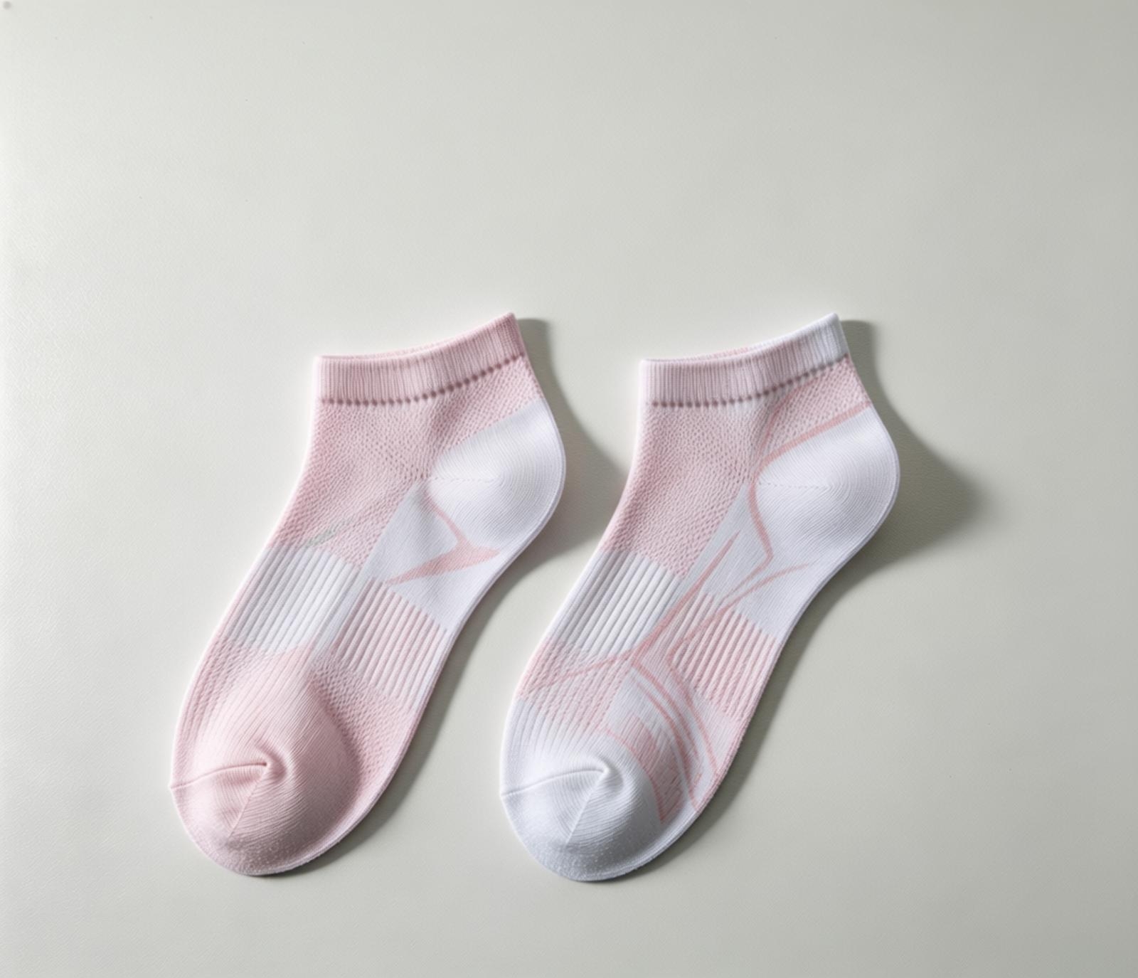 custom low cut quick dry running socks