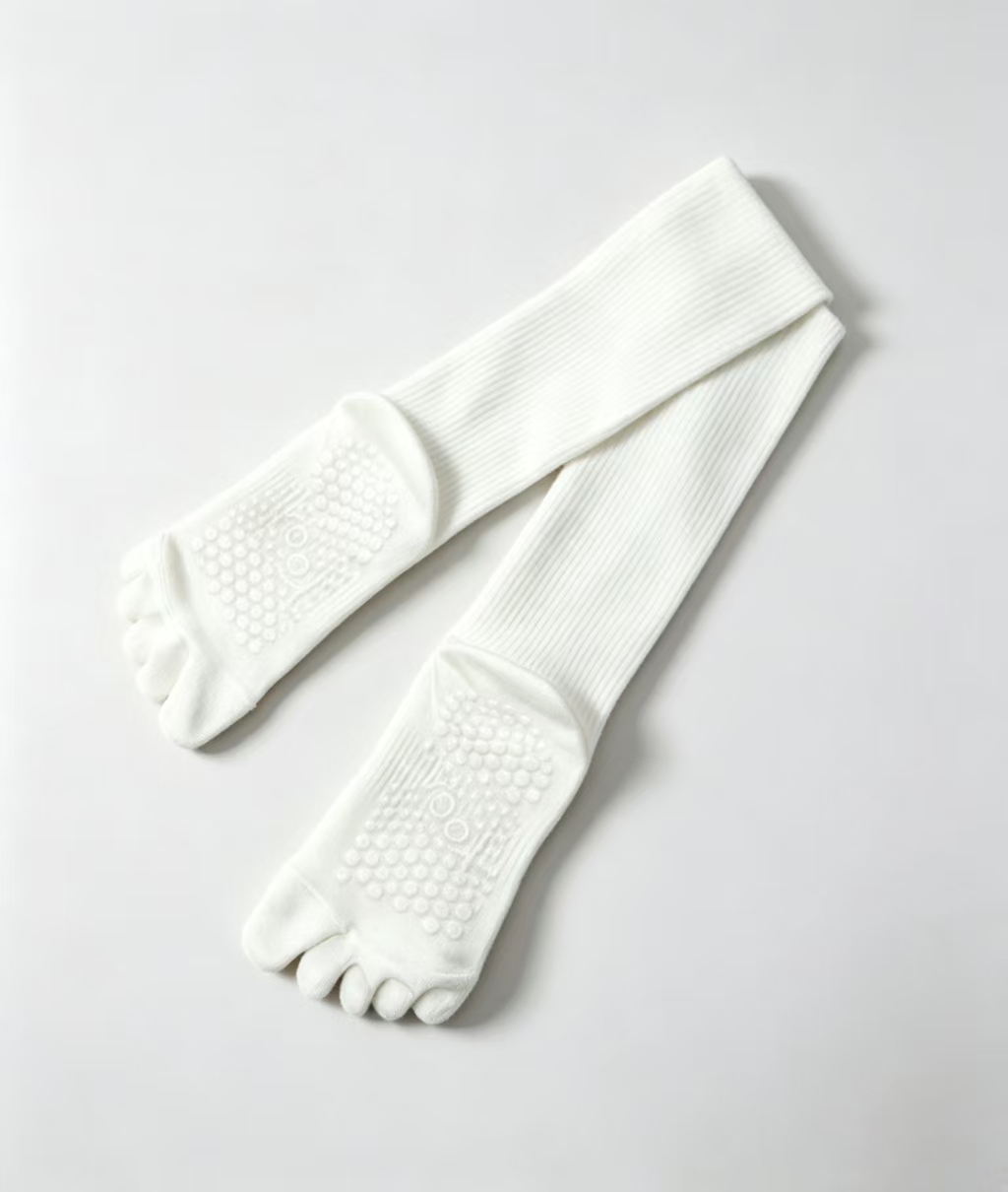 custom pilates yoga anti-slip socks