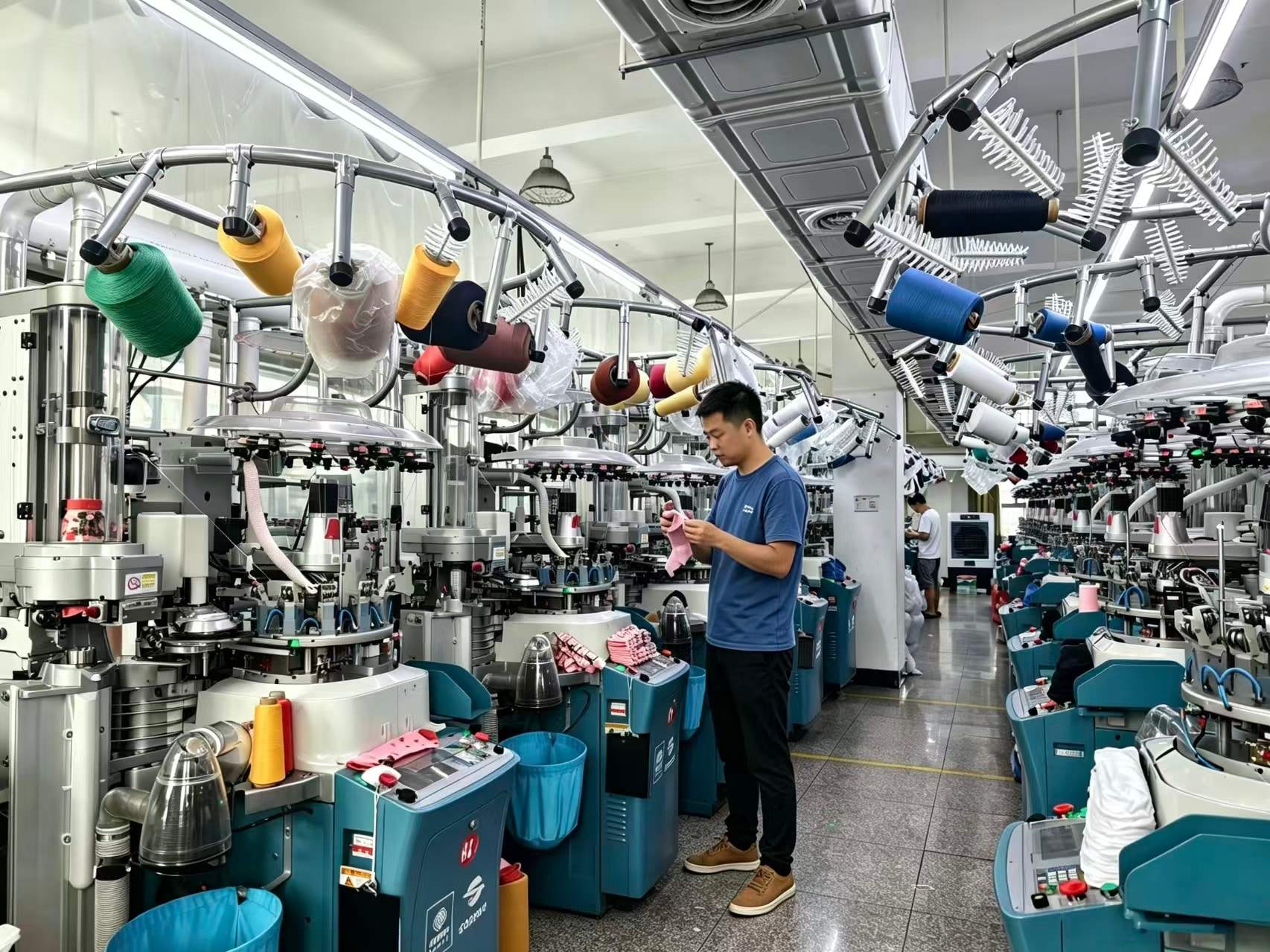 Sockmader Factory FactoryProduction Line